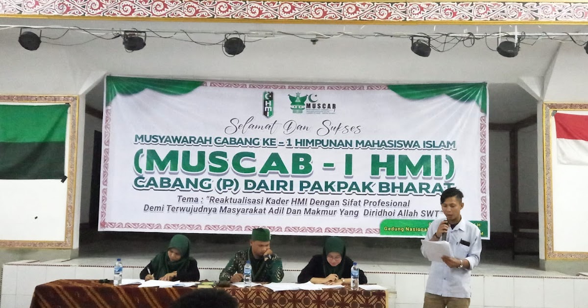 HMI kota singaparna Gelar Musyawarah Cabang